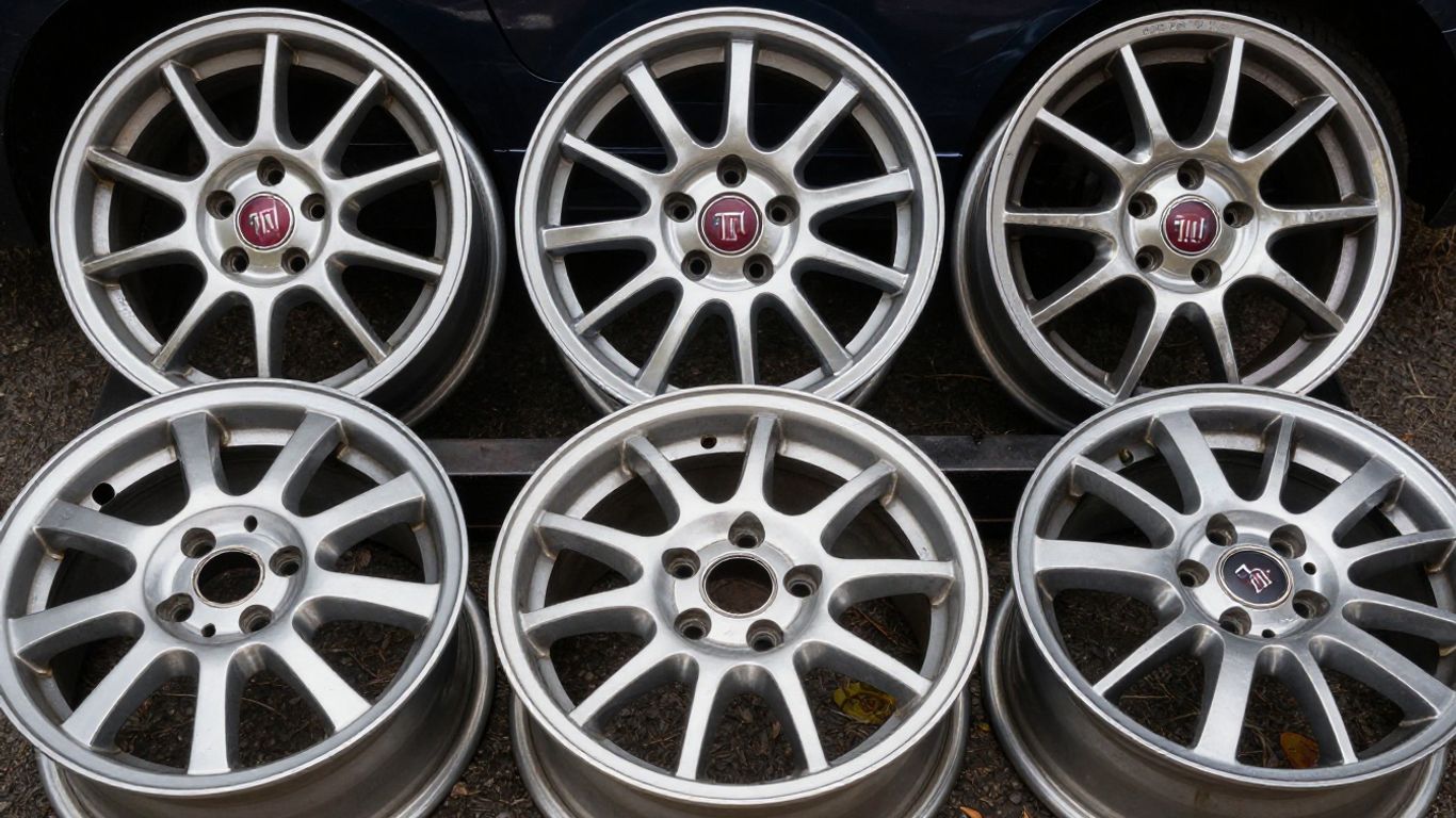 Used Fiat alloy wheels and rims for sale.