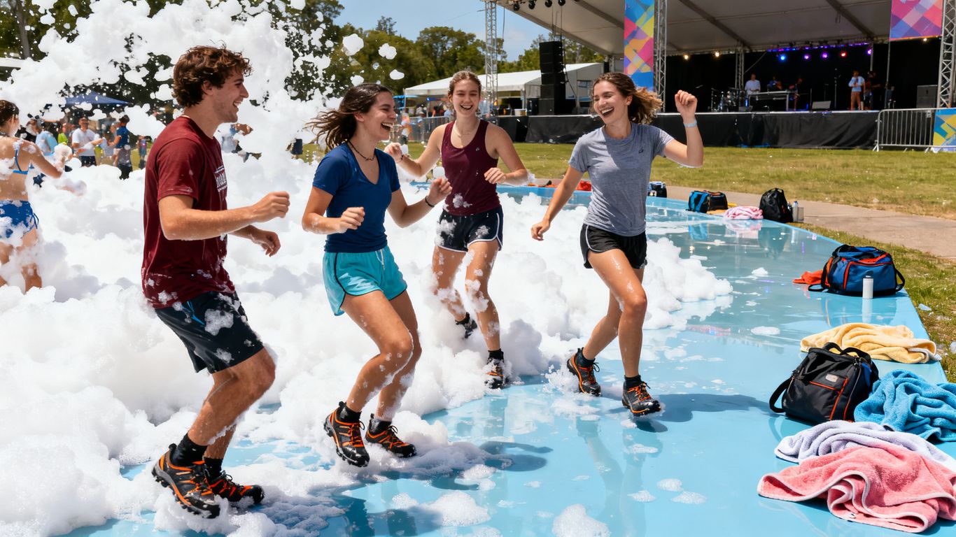 What Should Guests Wear to a Foam Party?