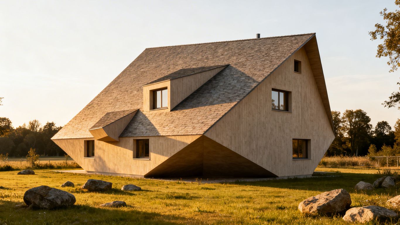 風水改造：奇特戶型住宅的室內外景觀