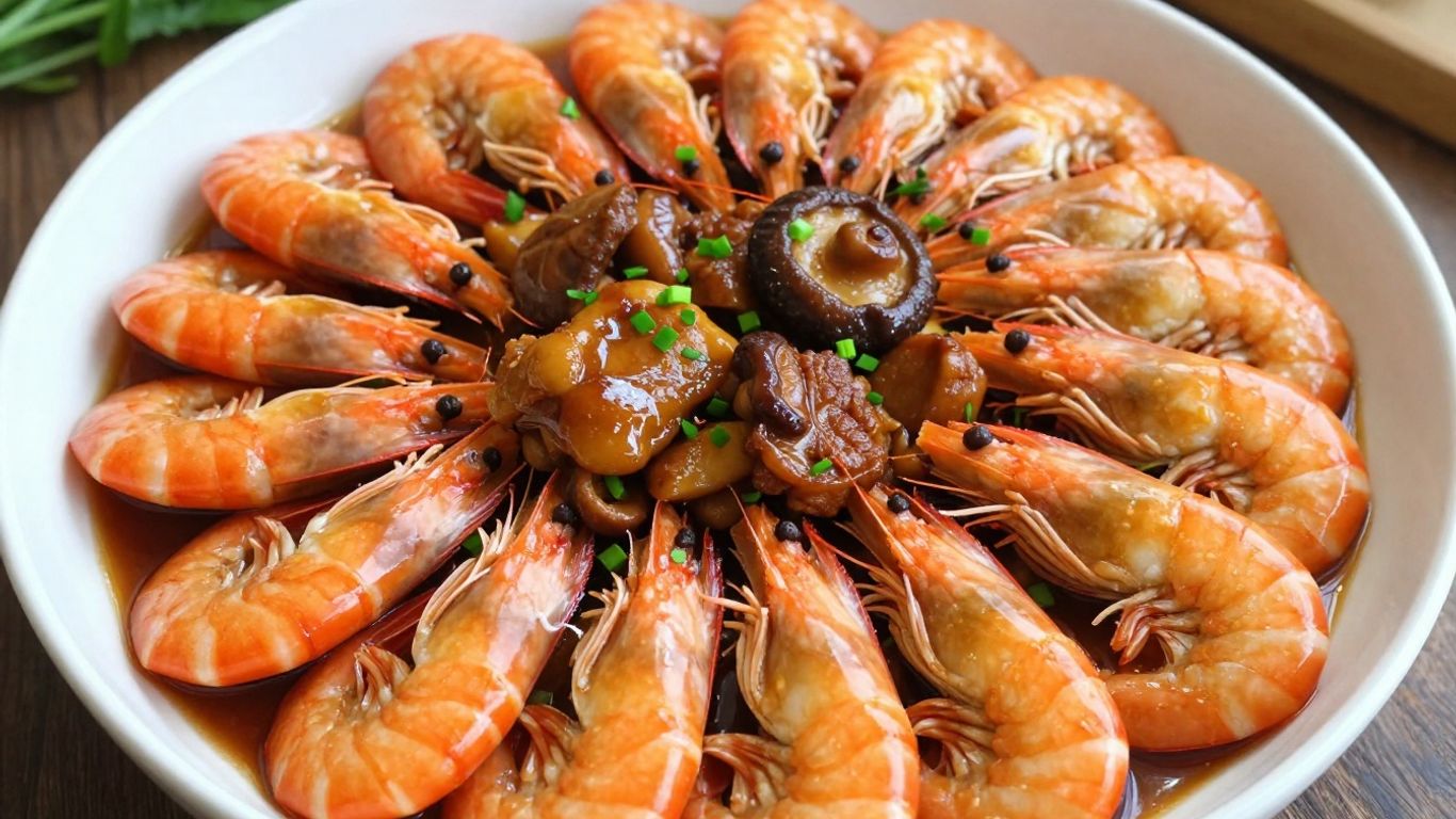 Festive Pen Cai dish with seafood and pork