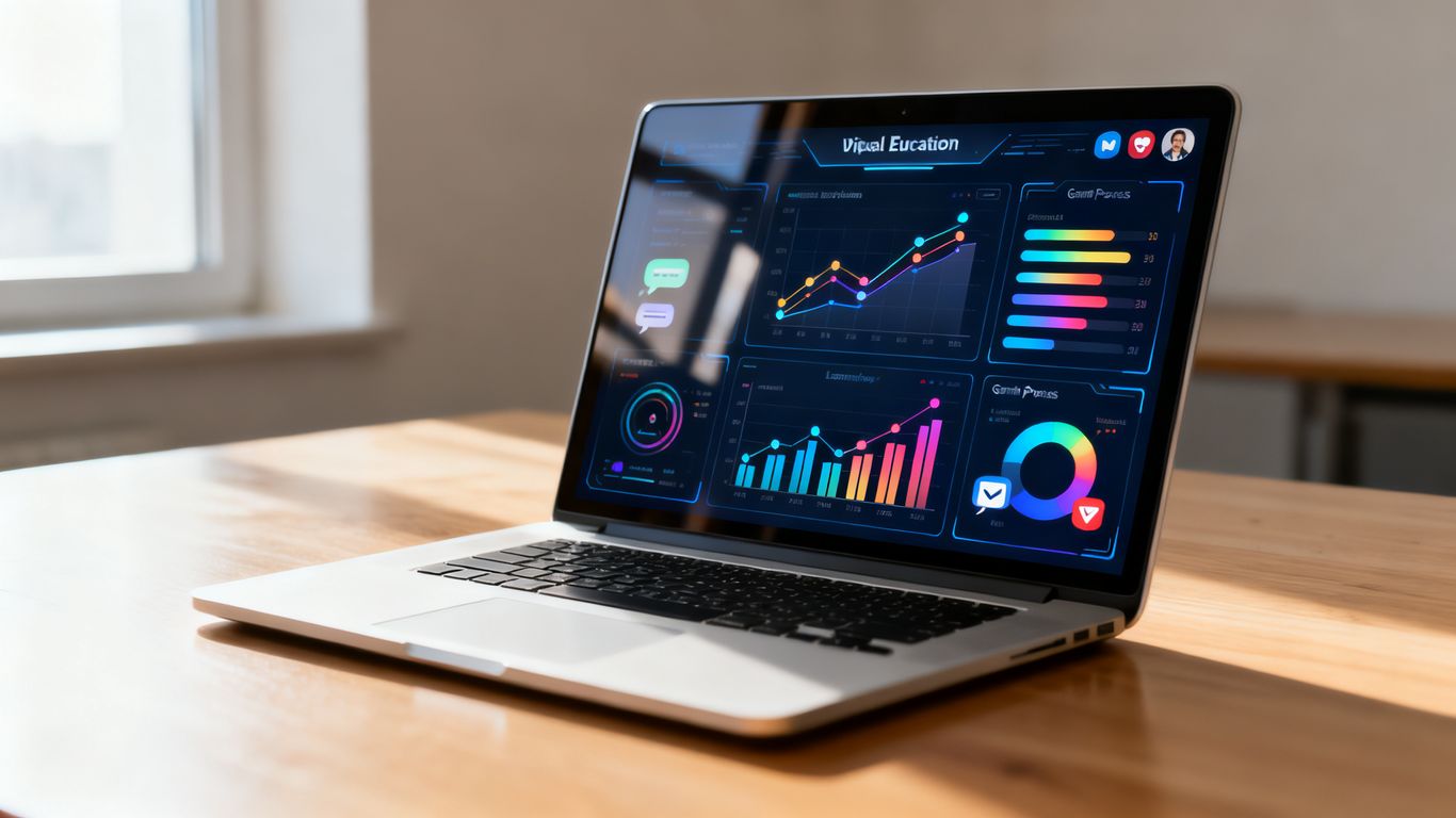 Interactive student engagement dashboard