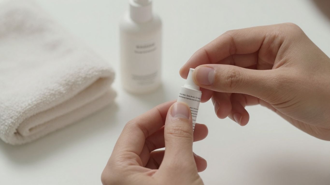 Reading a lubricant ingredient label at home