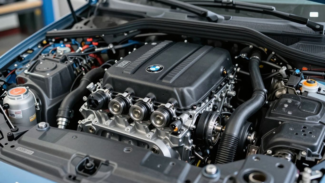 BMW 5 Series engine, 2016-2019 model