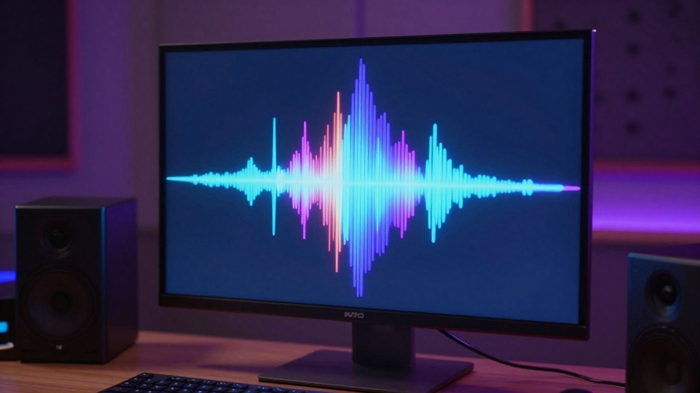 AI generating sound waves