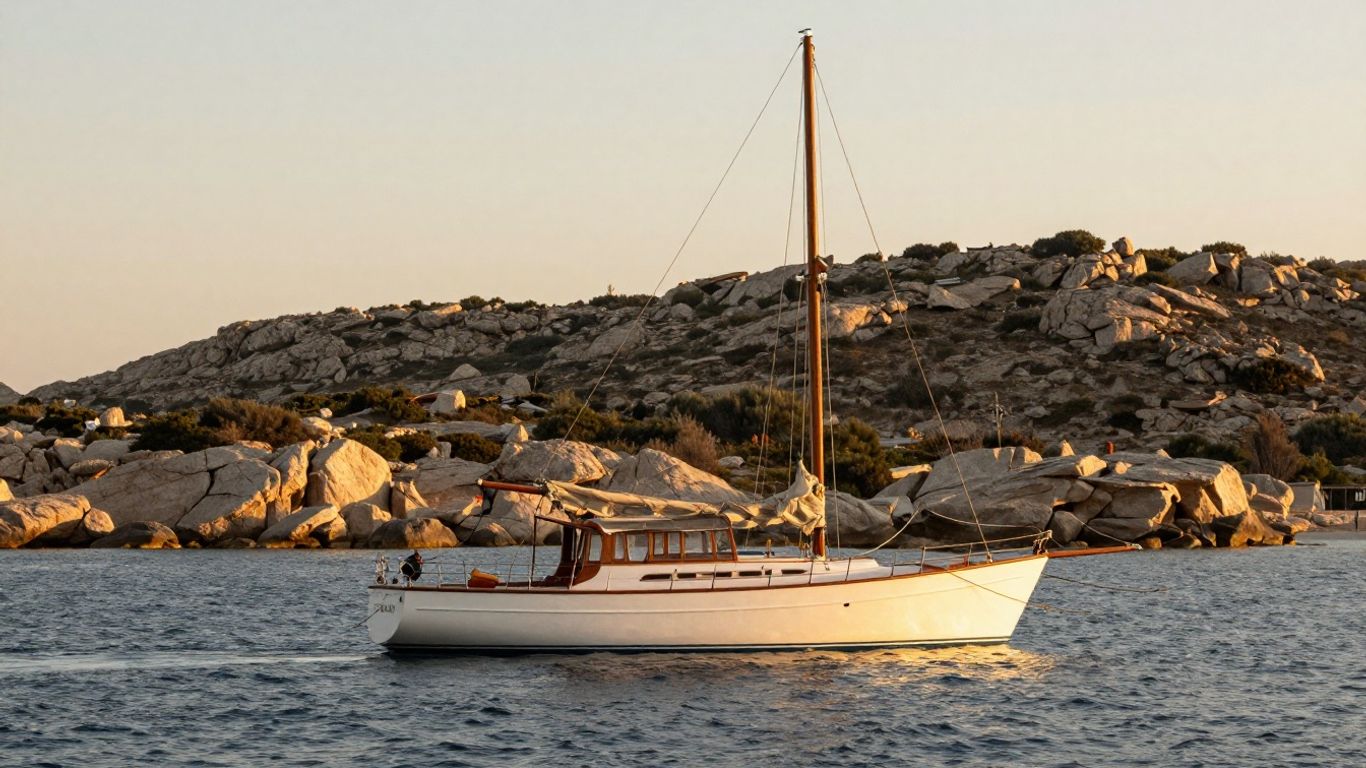 Traditional sailboat navigation
