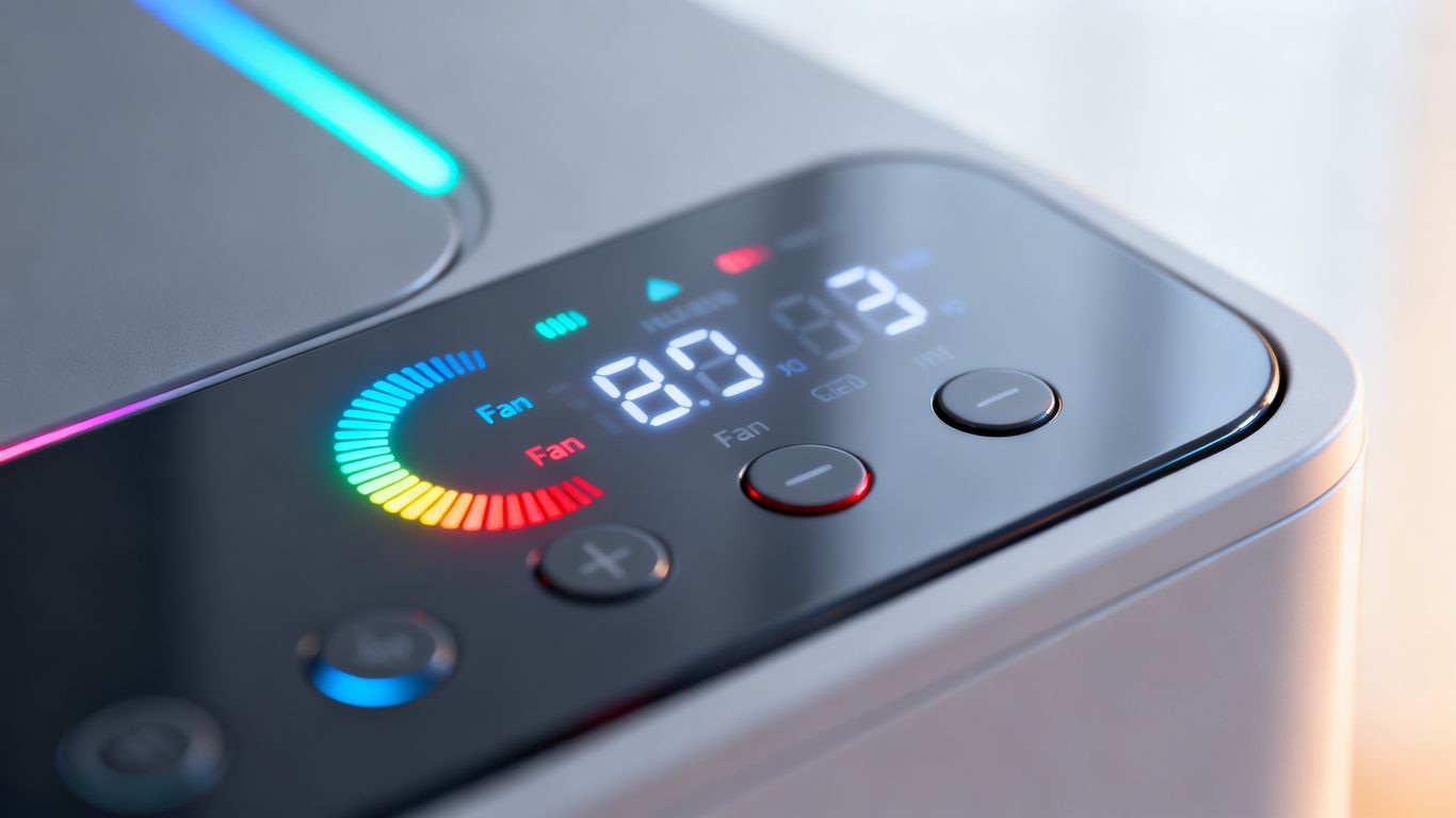 Detailed view of control display