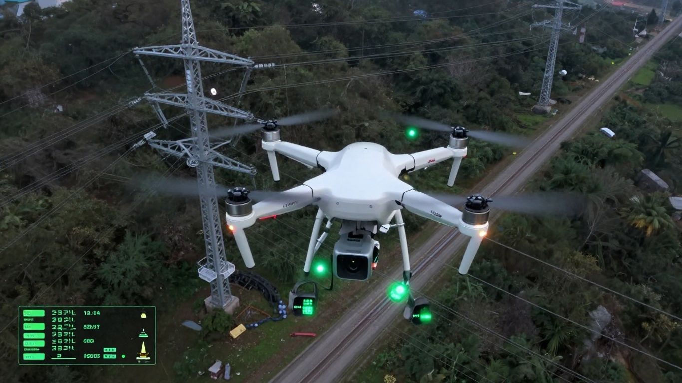 Drone mapping utility corridor with LiDAR and GPR