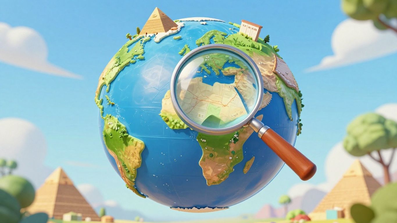 GeoGuessr game interface with map and landmarks.