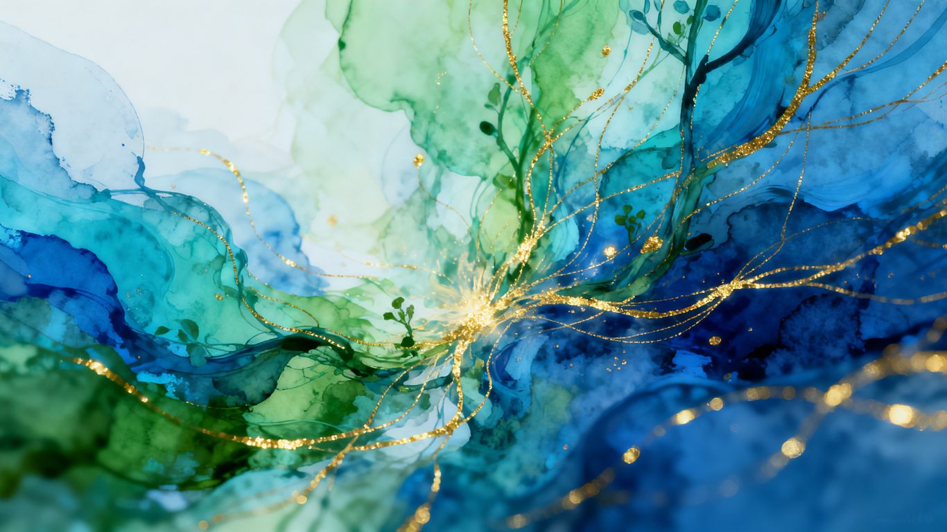 Abstract visual of market trends and content planning.