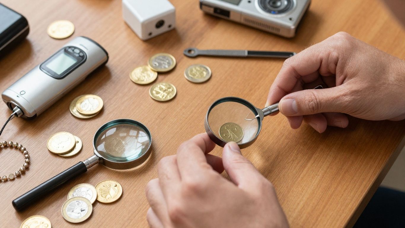 没有人会在日常物品中寻找黄金。