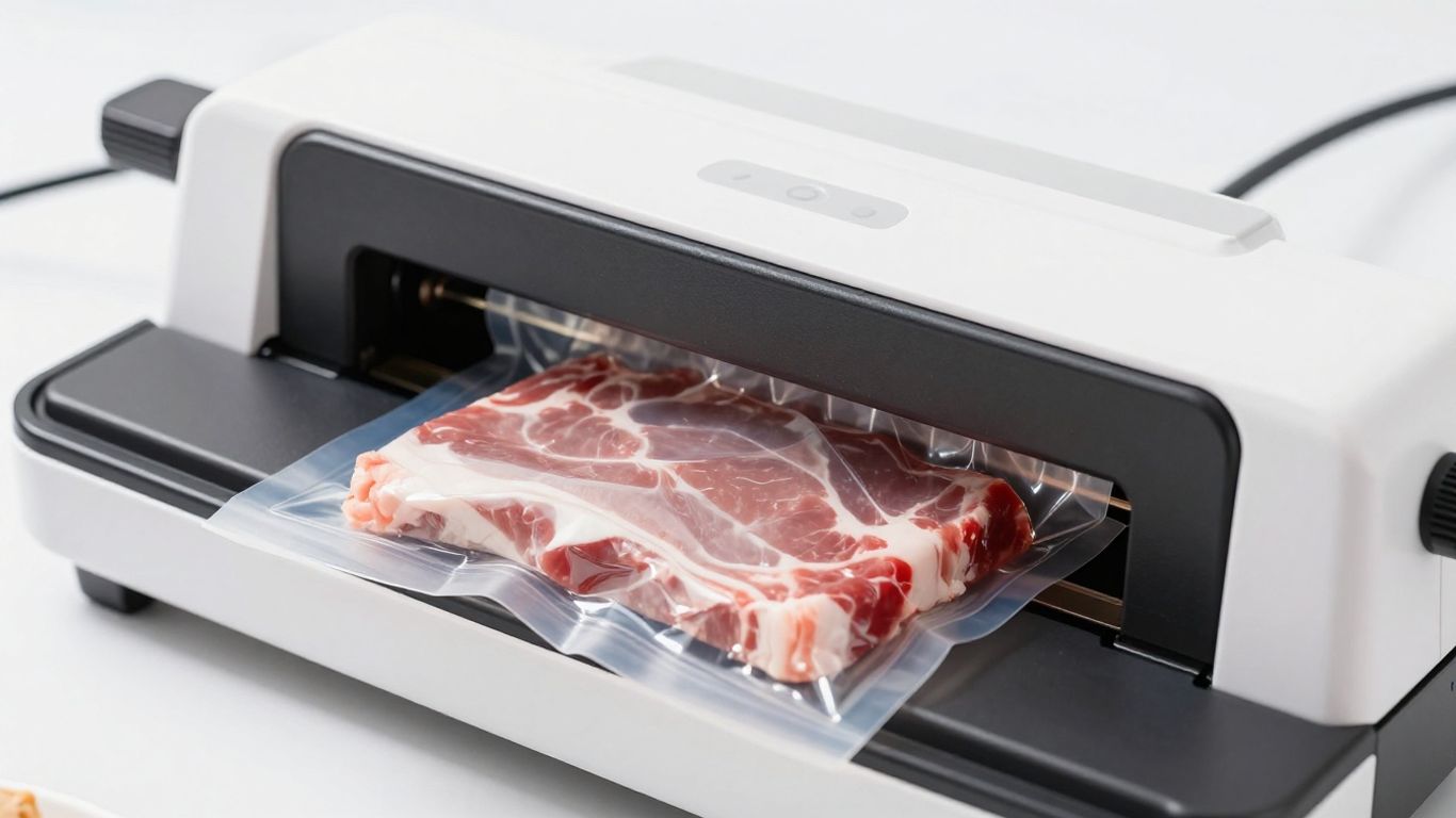 เครื่องซีลเนื้อสัตว์สด ยืดอายุถนอมอาหาร