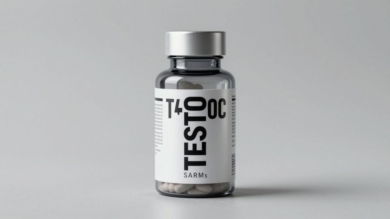 TESTOL 140 SARMs supplement bottle