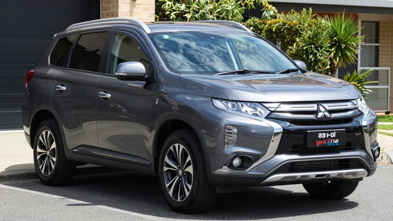 Used 2018 Mitsubishi Outlander Diesel SUV exterior view