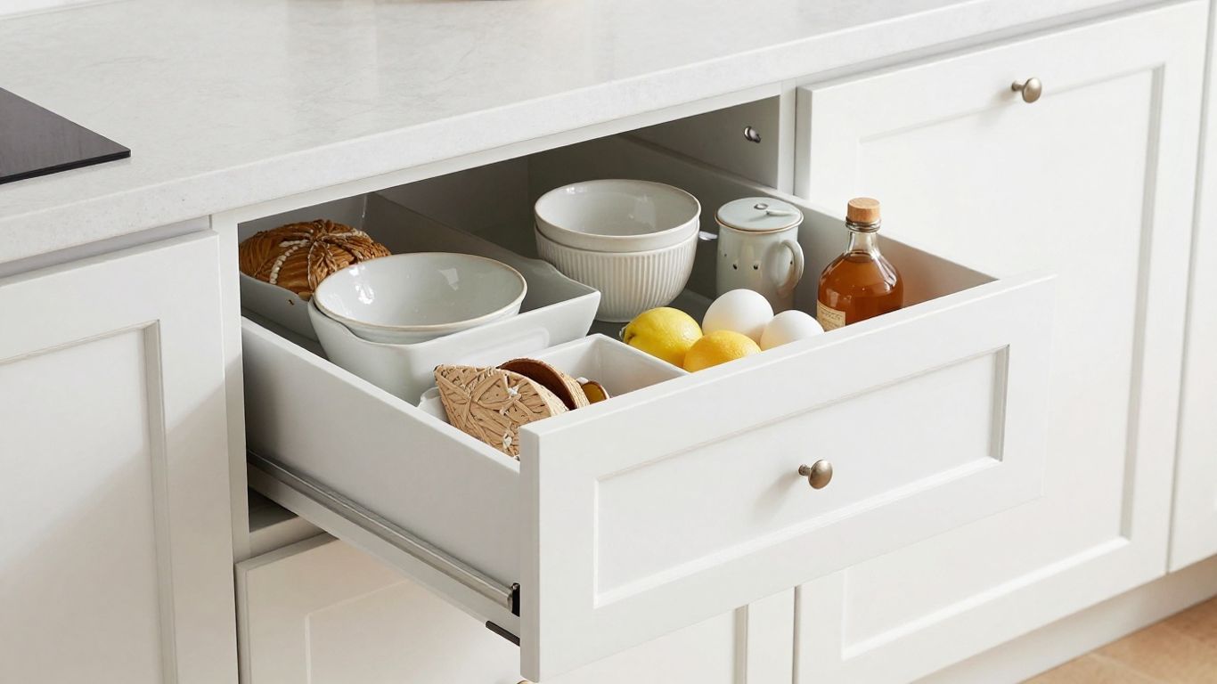 Custom kitchen storage solutions