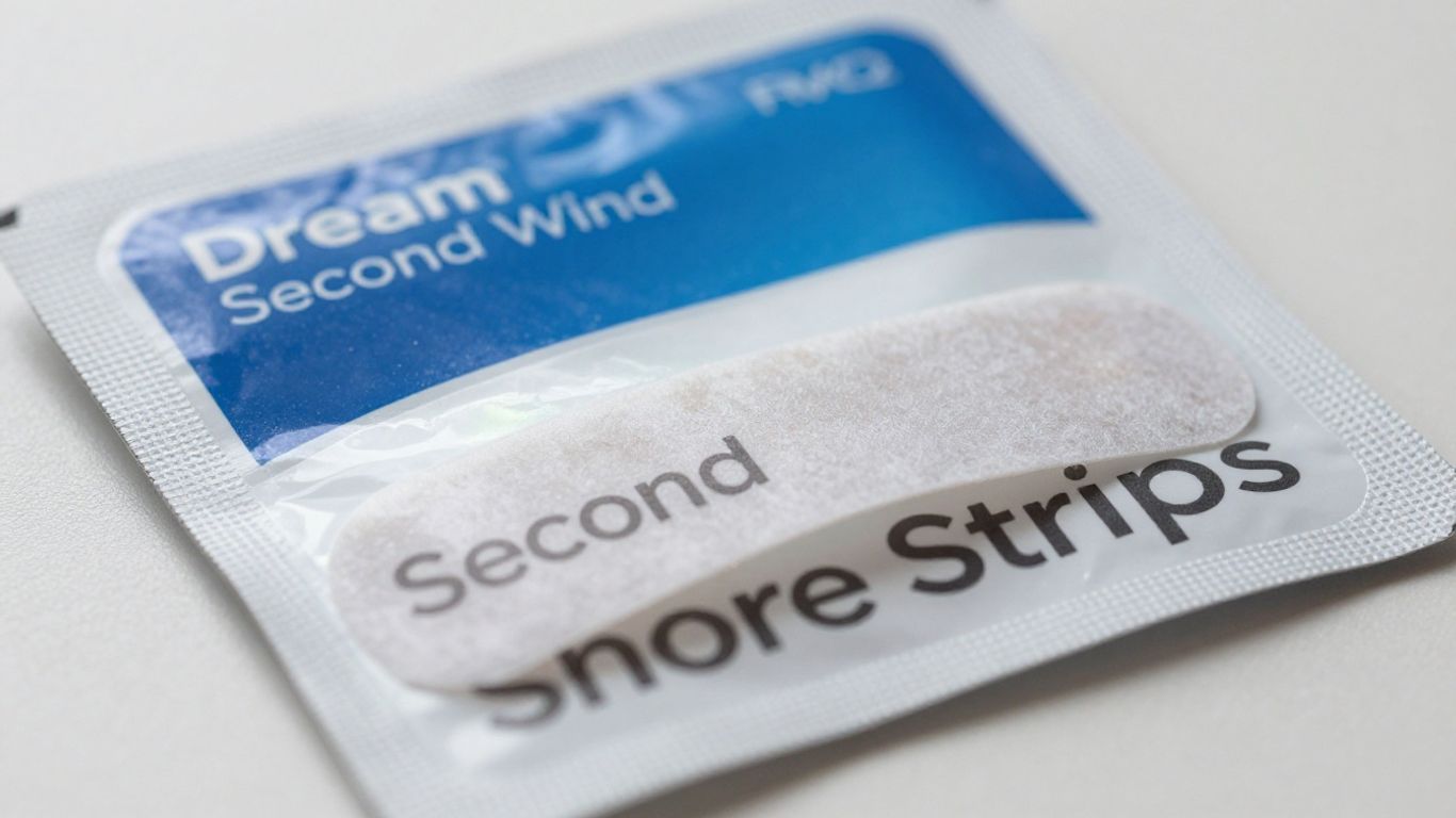 Dream Recovery Second Wind Snore Strips packaging
