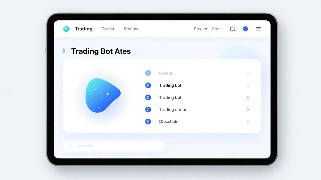Beginner-friendly AI trading bot interface