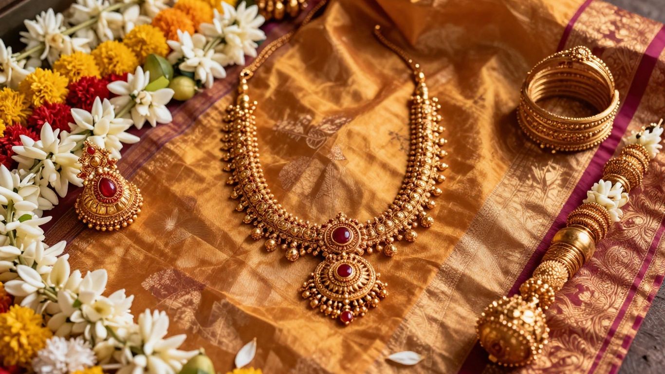 Traditional South Indian jewellery: a guide to styles, symbolism, and choosing the right pieces_Placeholder