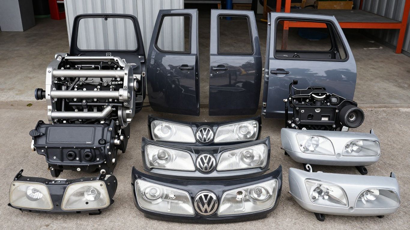 Volkswagen Golf MK6 car parts for recycling in Brisbane.