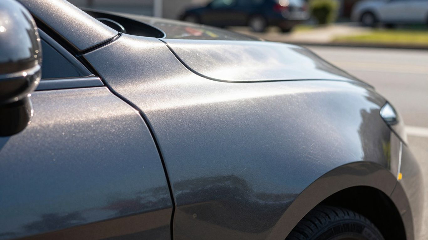 Car wrap resisting San Antonio sun.