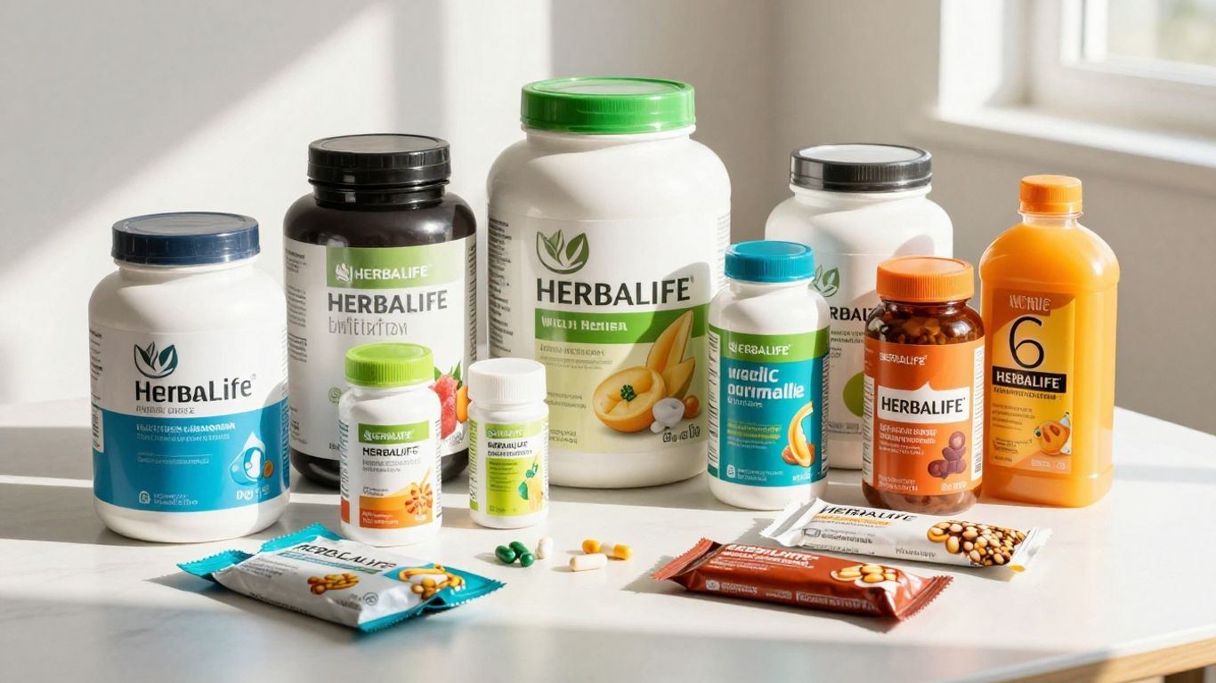 Herbalife products and monthly cost breakdown