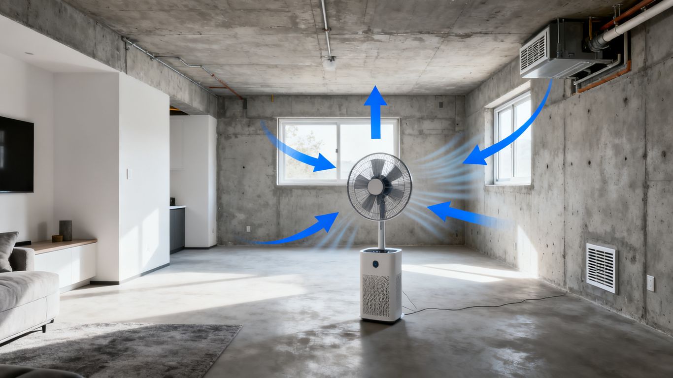 Placement for optimal dehumidification