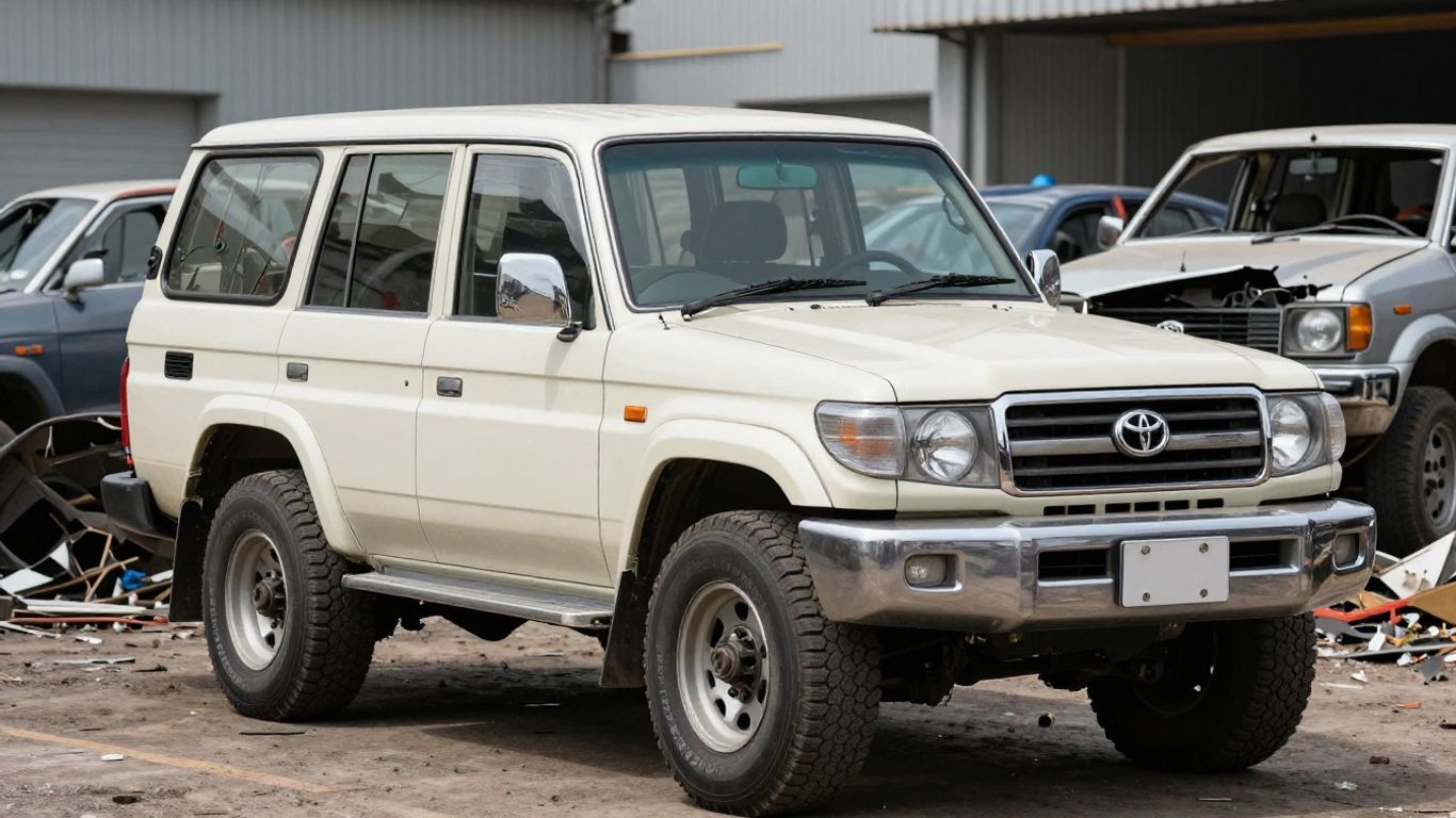 Toyota Land Cruiser wreckers in Perth