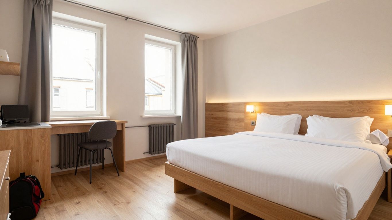 Chambre lumineuse et économique à Tours