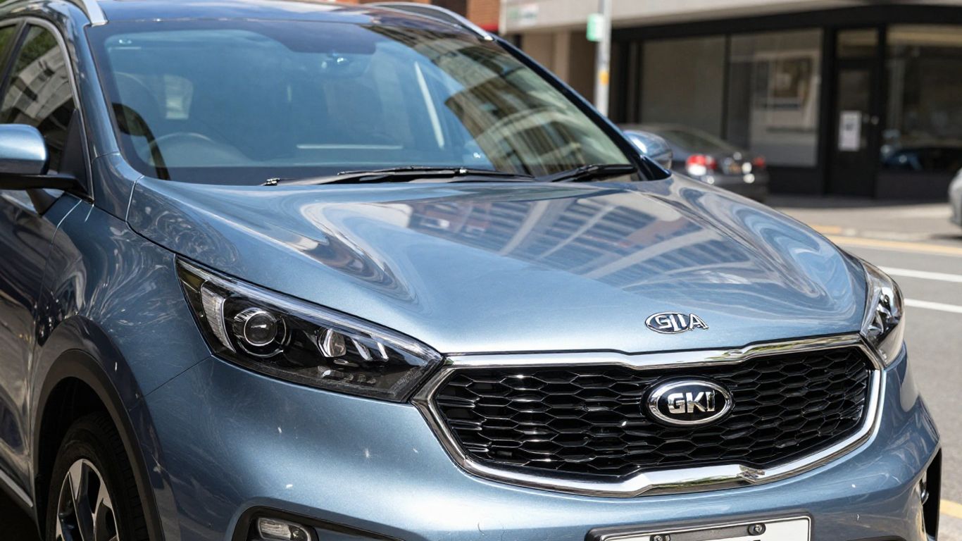 New Kia Sportage parked in Sydney