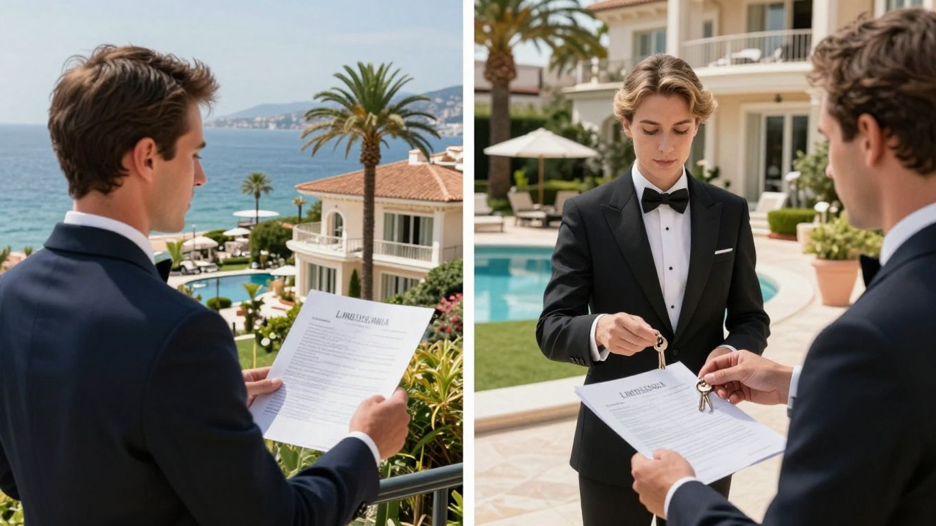 Villa à Cannes, conciergerie, gestion immobilière, retour sur investissement.