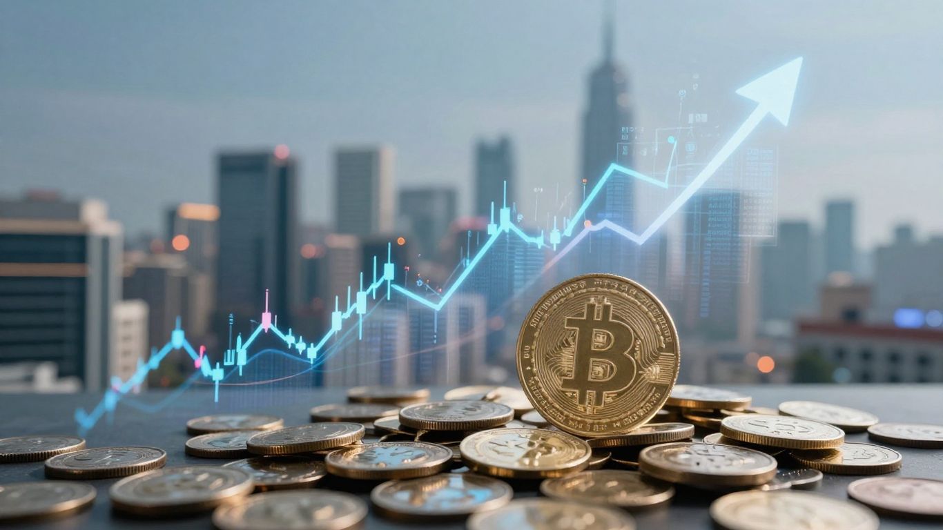 Financial market analysis with stocks and crypto.