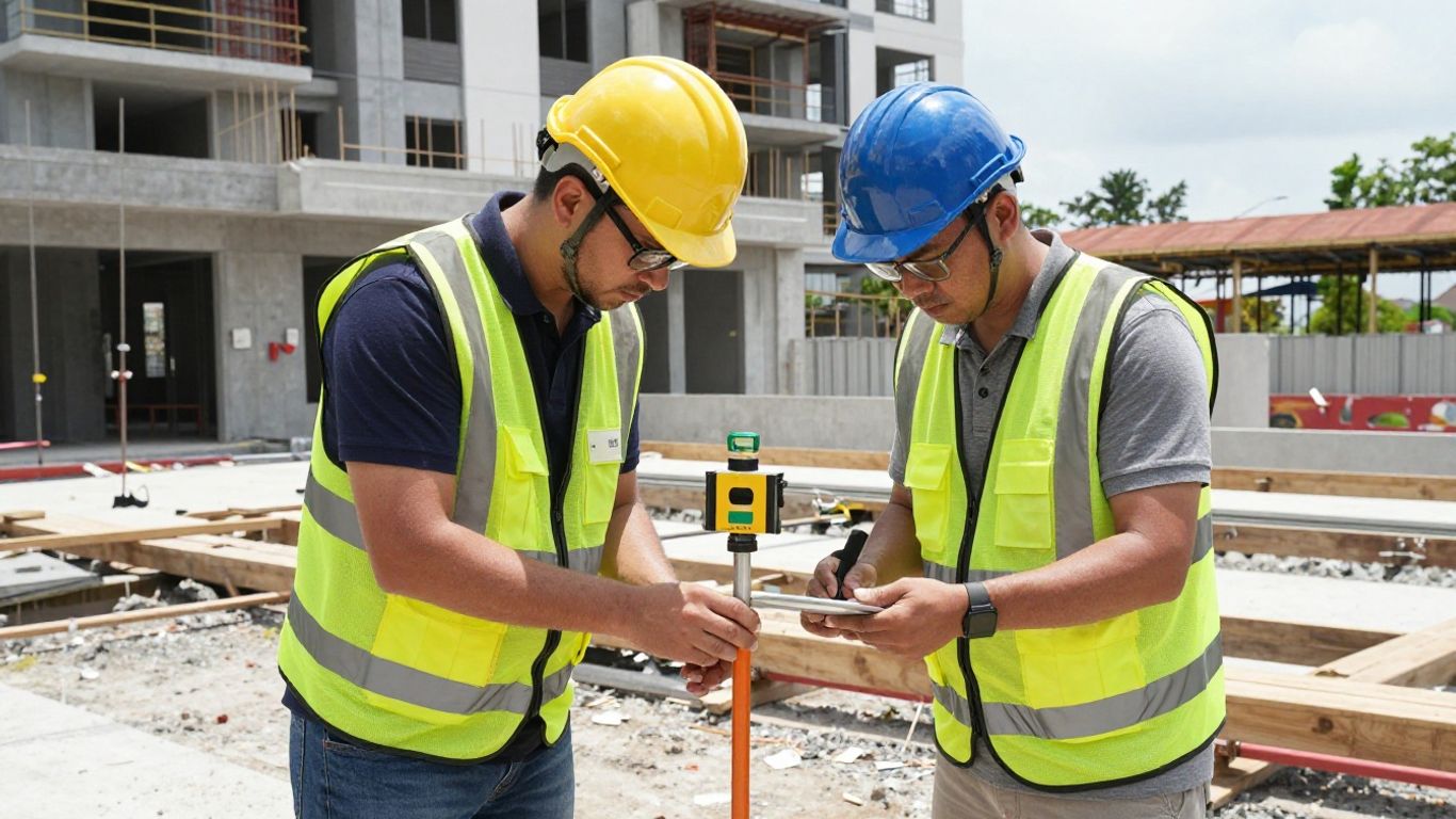 Professional inspection being conducted on a home