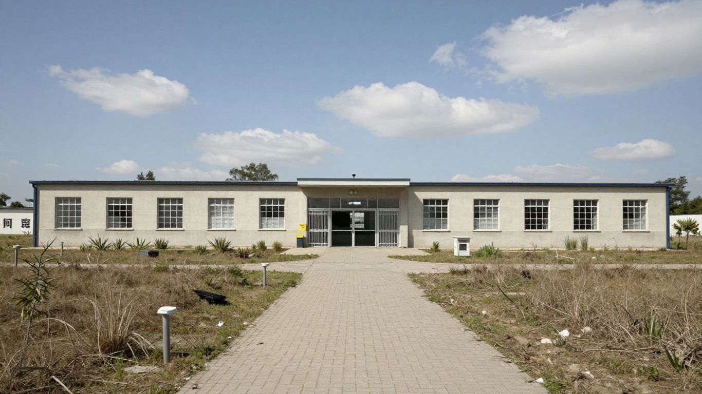 Louisiana immigration detention center exterior
