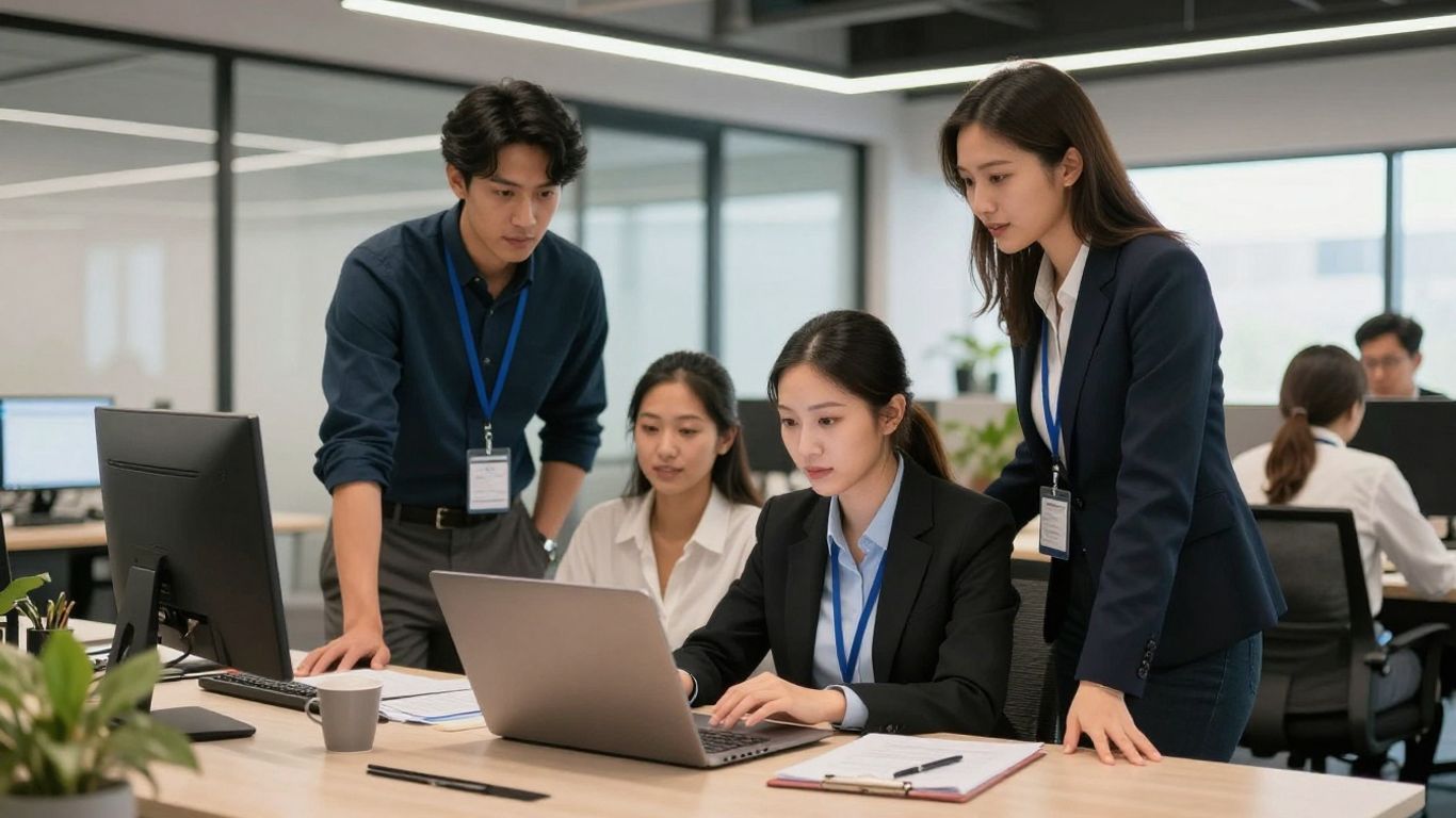 Collaborative team office space