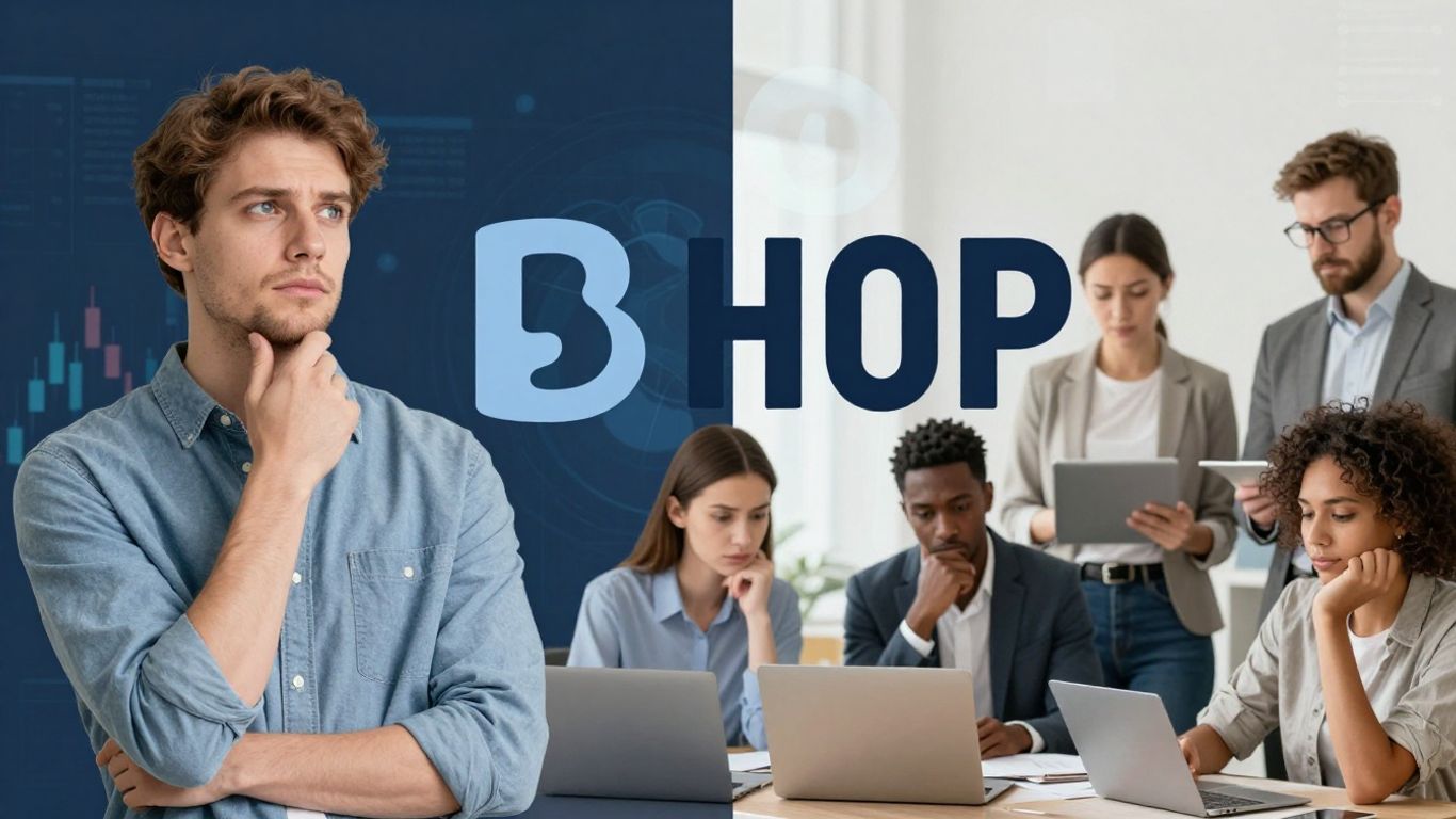 Persona evaluando bHIP frente a otras oportunidades de negocio.