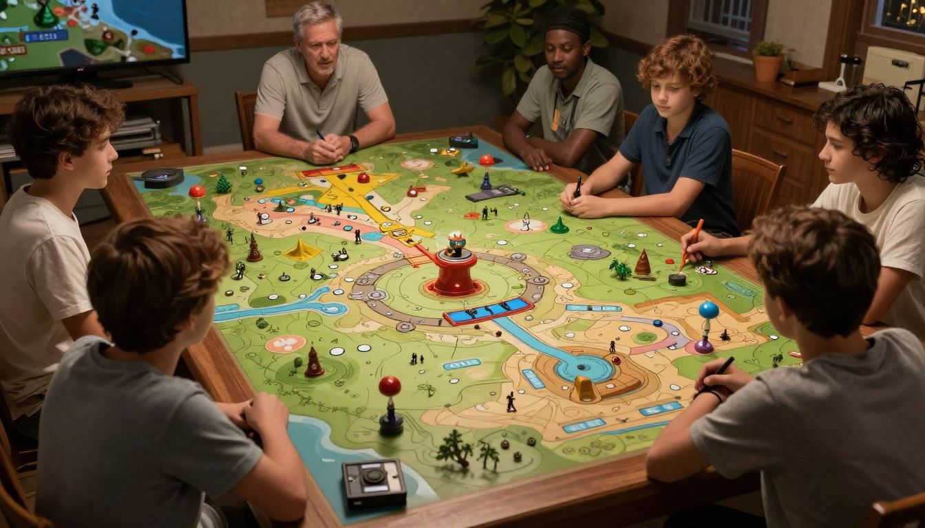 Interface de jogo exibindo uma batalha equilibrada no mapa