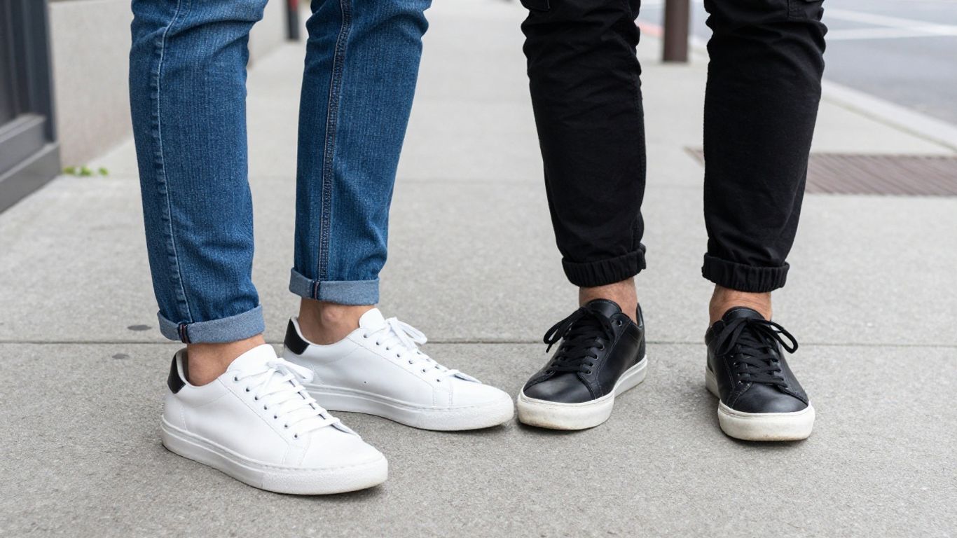 Sneakers bărbați combinați cu ținute casual