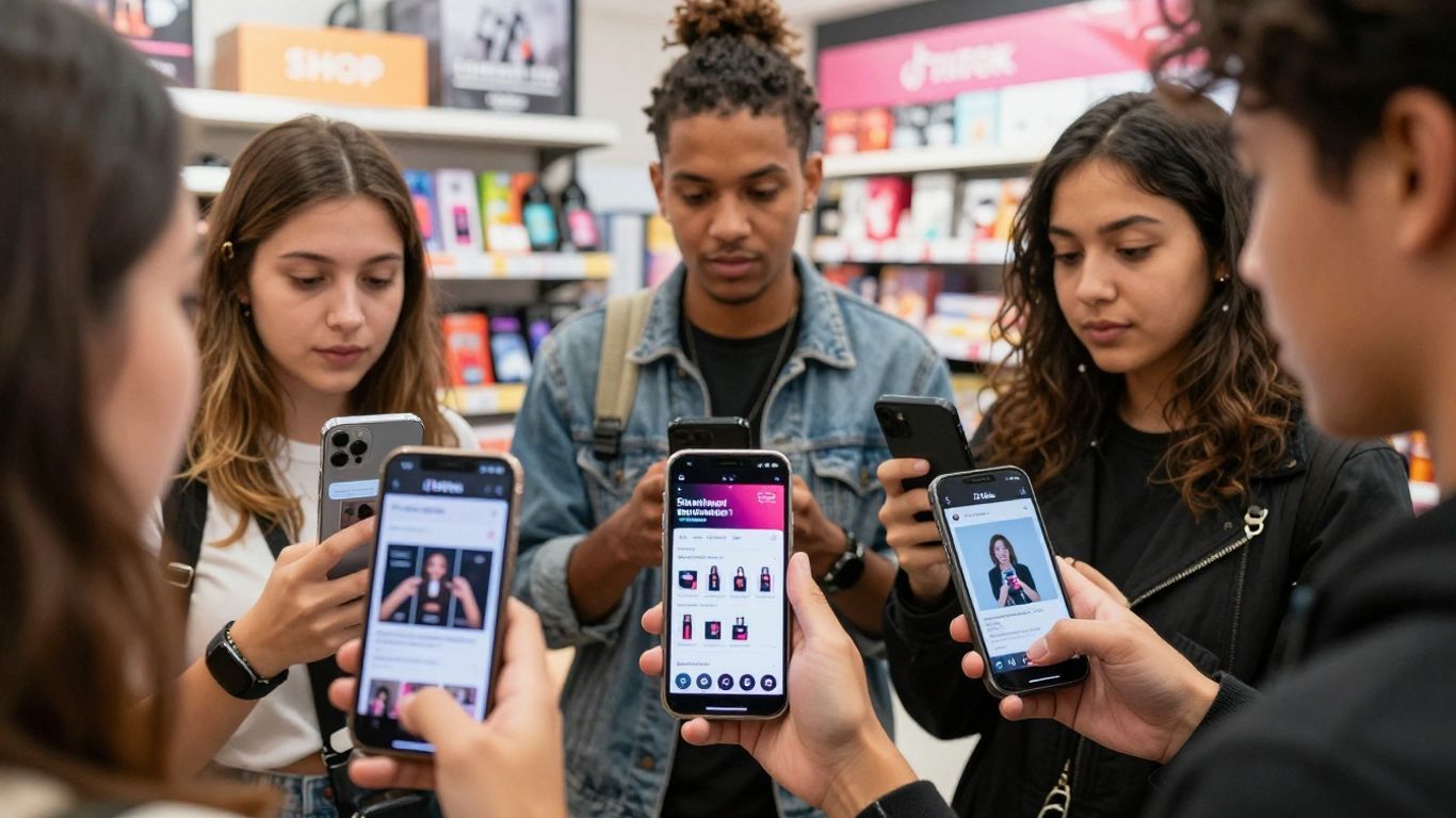 Creators collaborating on TikTok Shop opportunities.