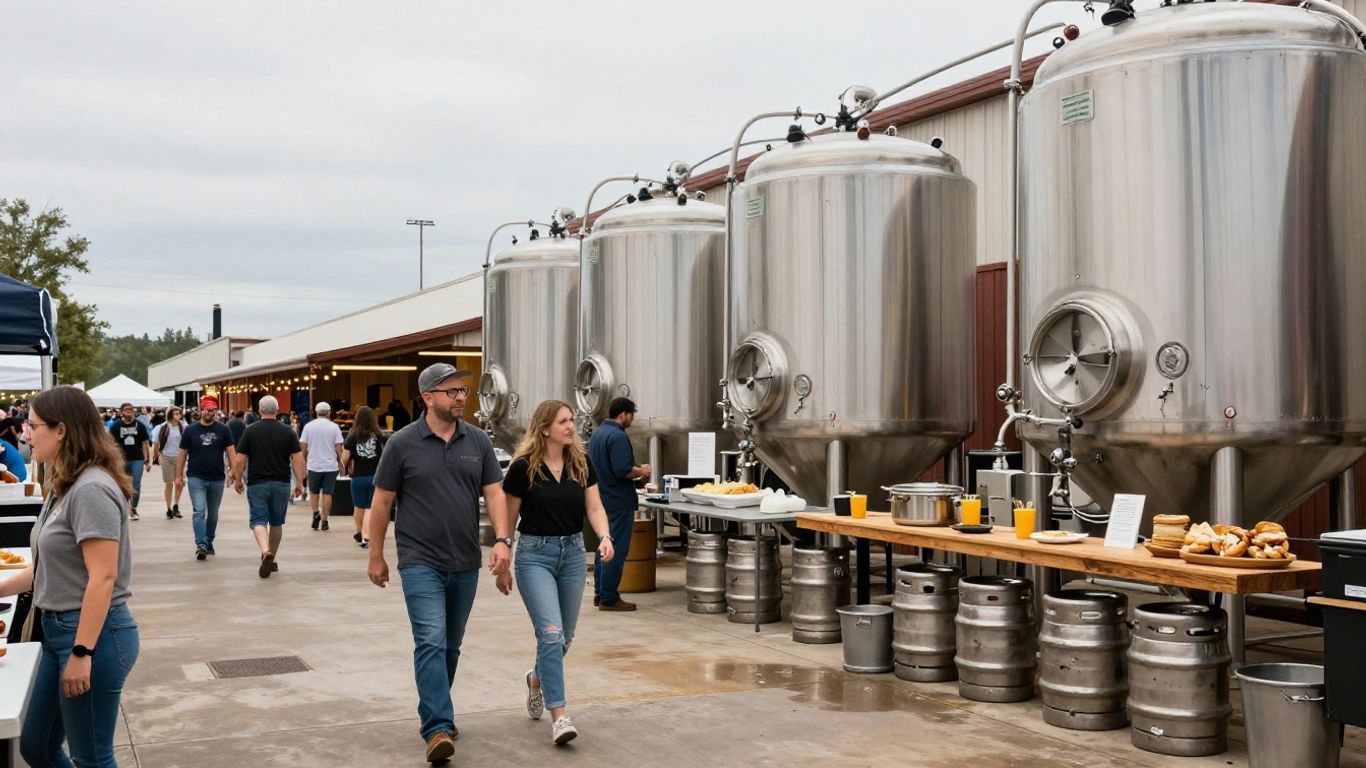 Why Wurstfest Vendors and New Braunfels Breweries Need Commercial-Grade Epoxy to Survive Festival-Season Foot Traffic