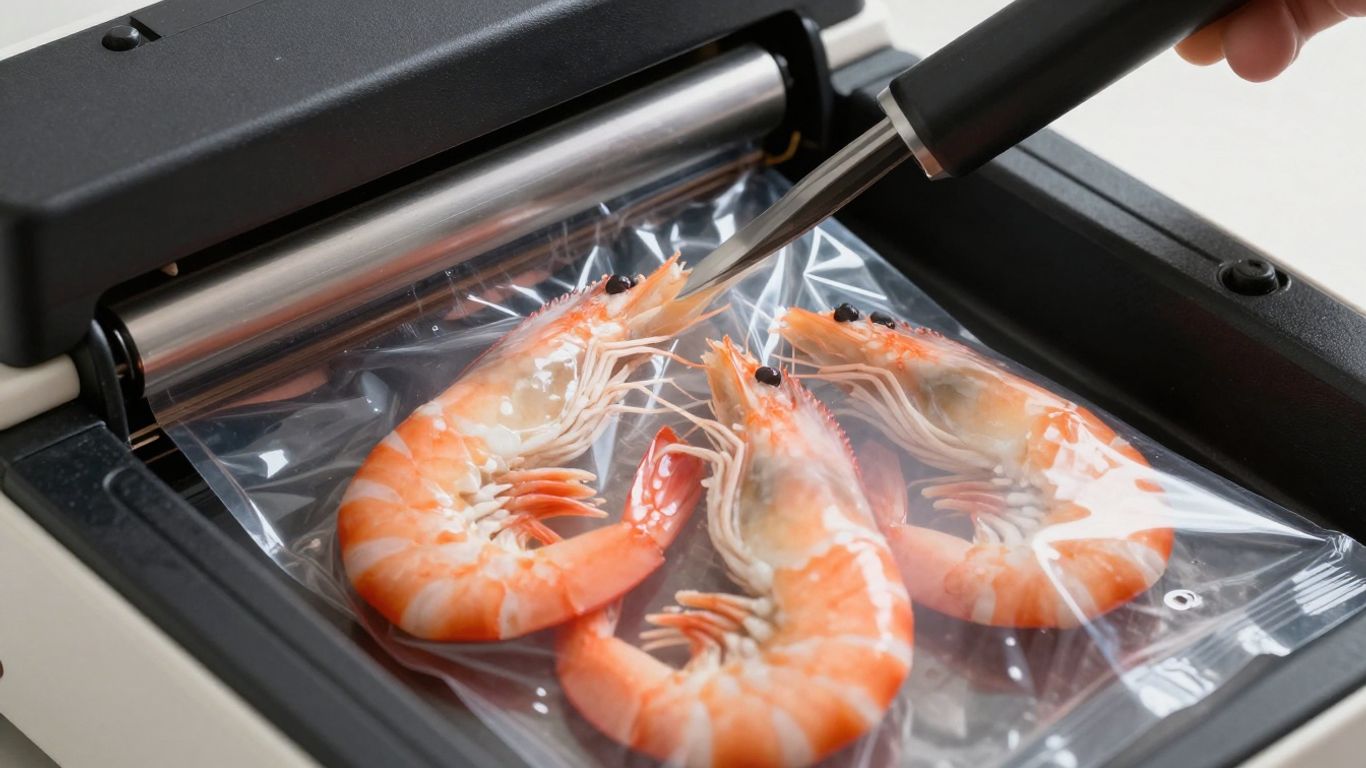 เครื่องซีลอาหารทะเล รักษาความสด