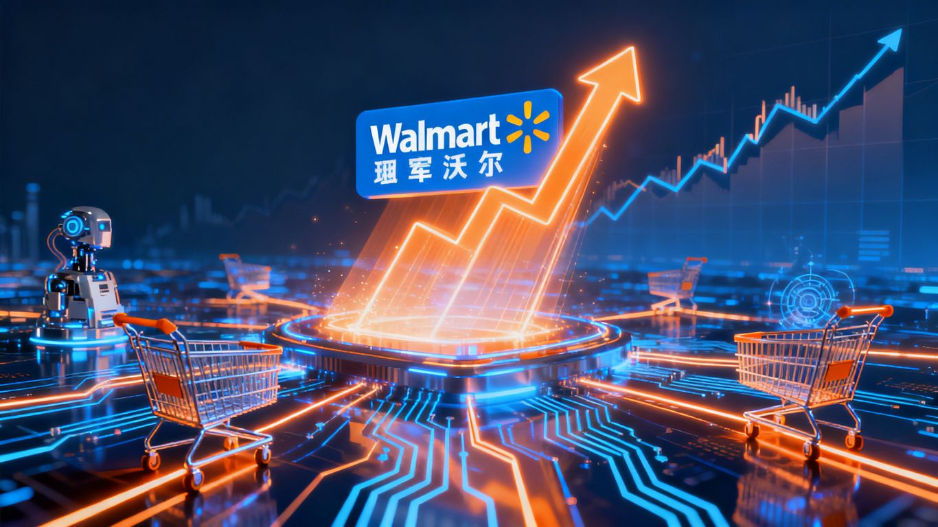 Walmart Shatters $1 Trillion Market Cap Milestone, Fueled by E-commerce Prowess and AI Integration