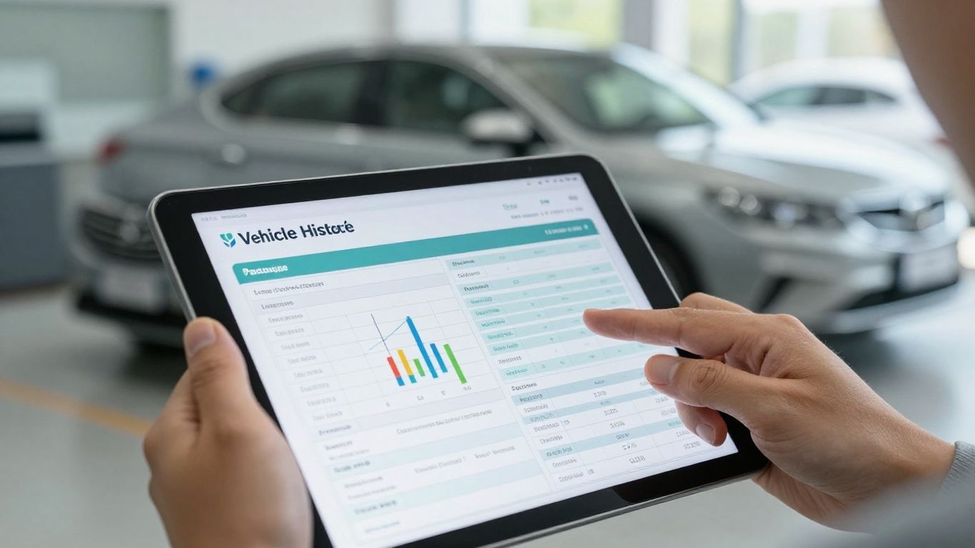Ein Check der Fahrzeughistorie liefert wertvolle Einblicke