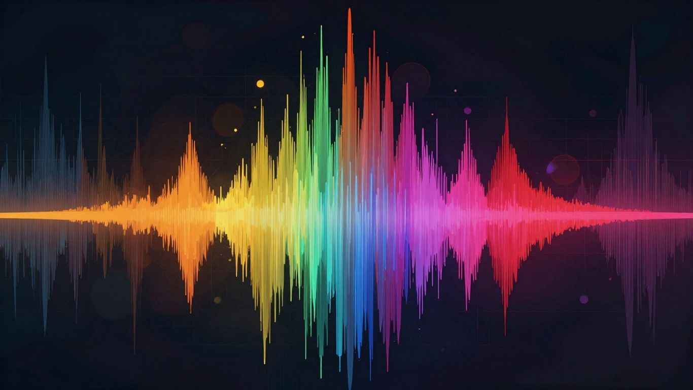 AI video generation from audio waveform