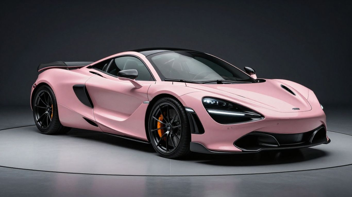 McLaren 720S supercar exterior details