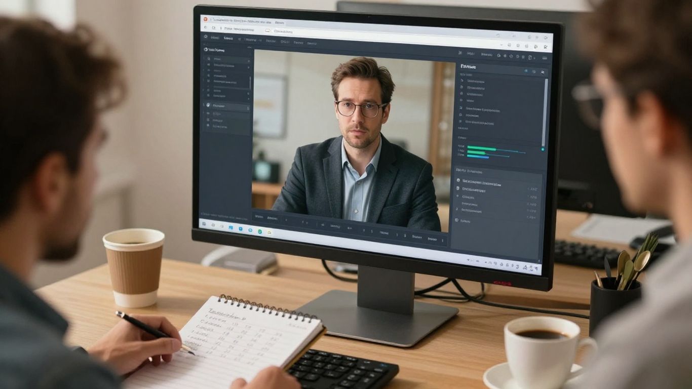 Trader reviewing a futures evaluation dashboard