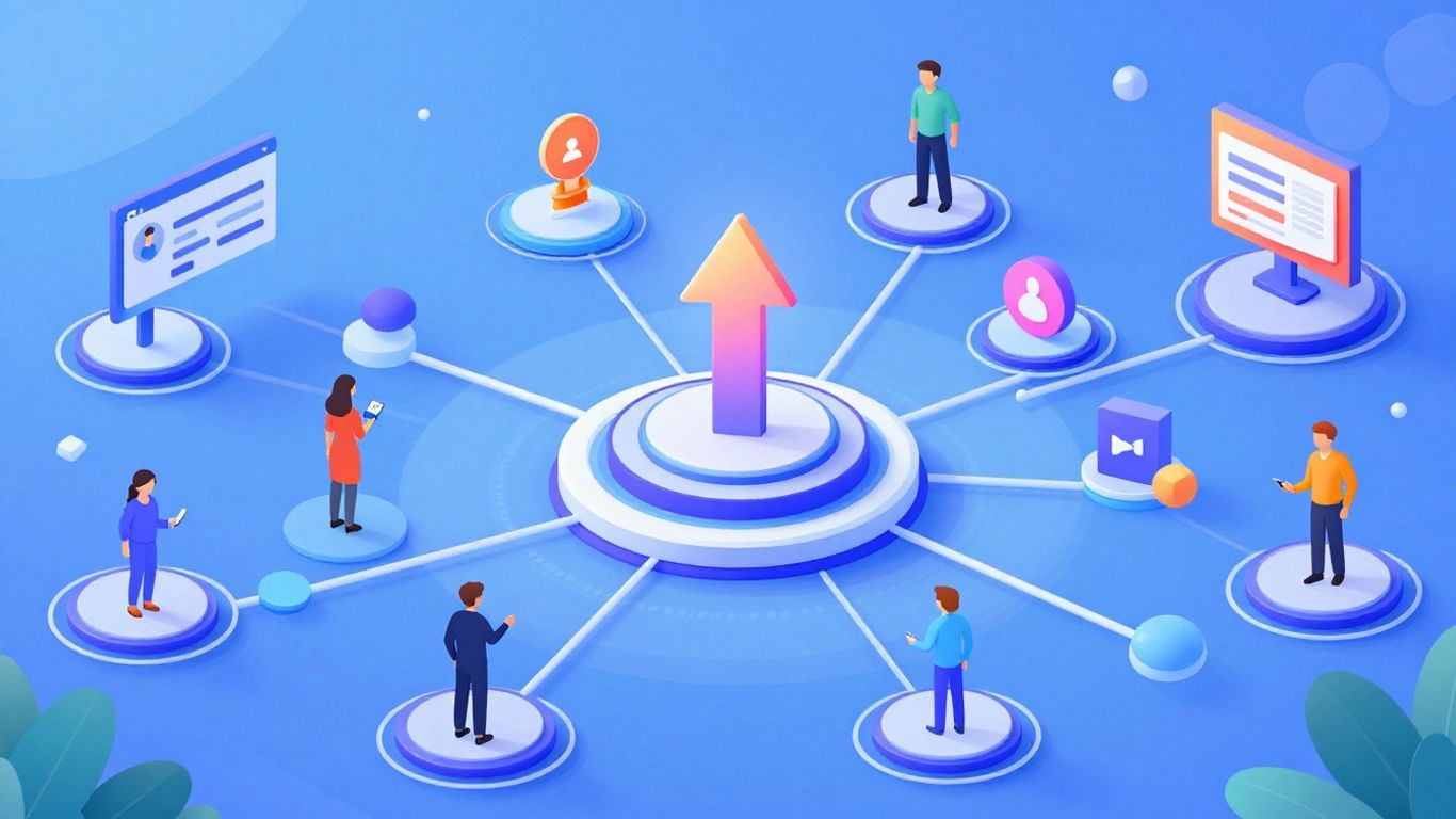 Website growth across multiple digital channels