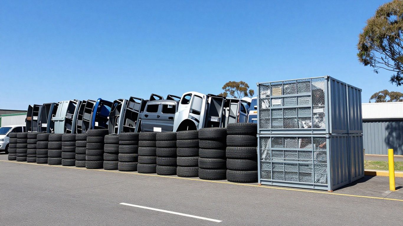 Eco-friendly car recycling center in Brisbane