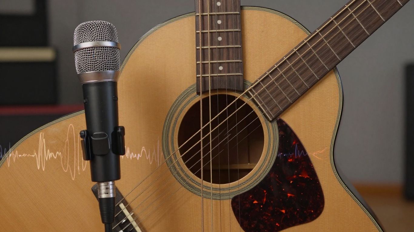 AI and real instruments in a studio