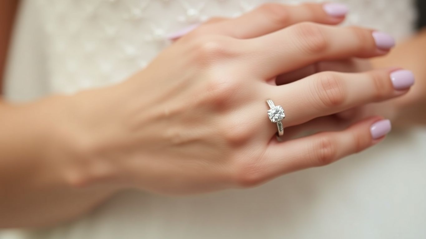 Bride's hand with <a data-fixed=