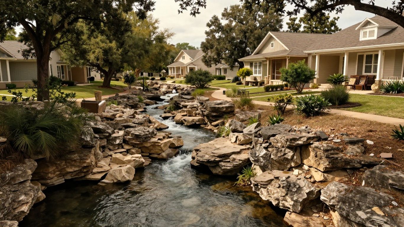 How Landa Park's Spring-Fed Water Table Affects Foundation Moisture for Nearby New Braunfels Homes