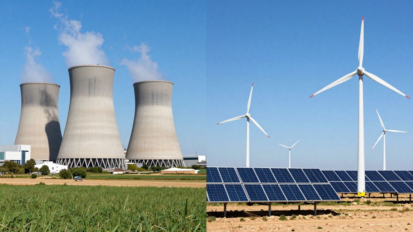 Paysages énergétiques France et Espagne contrastés